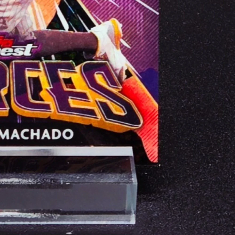 Manny Machado 9/10 2026 Topps Finest Forces Black Mini Diamond 1:8,217 Case Hit